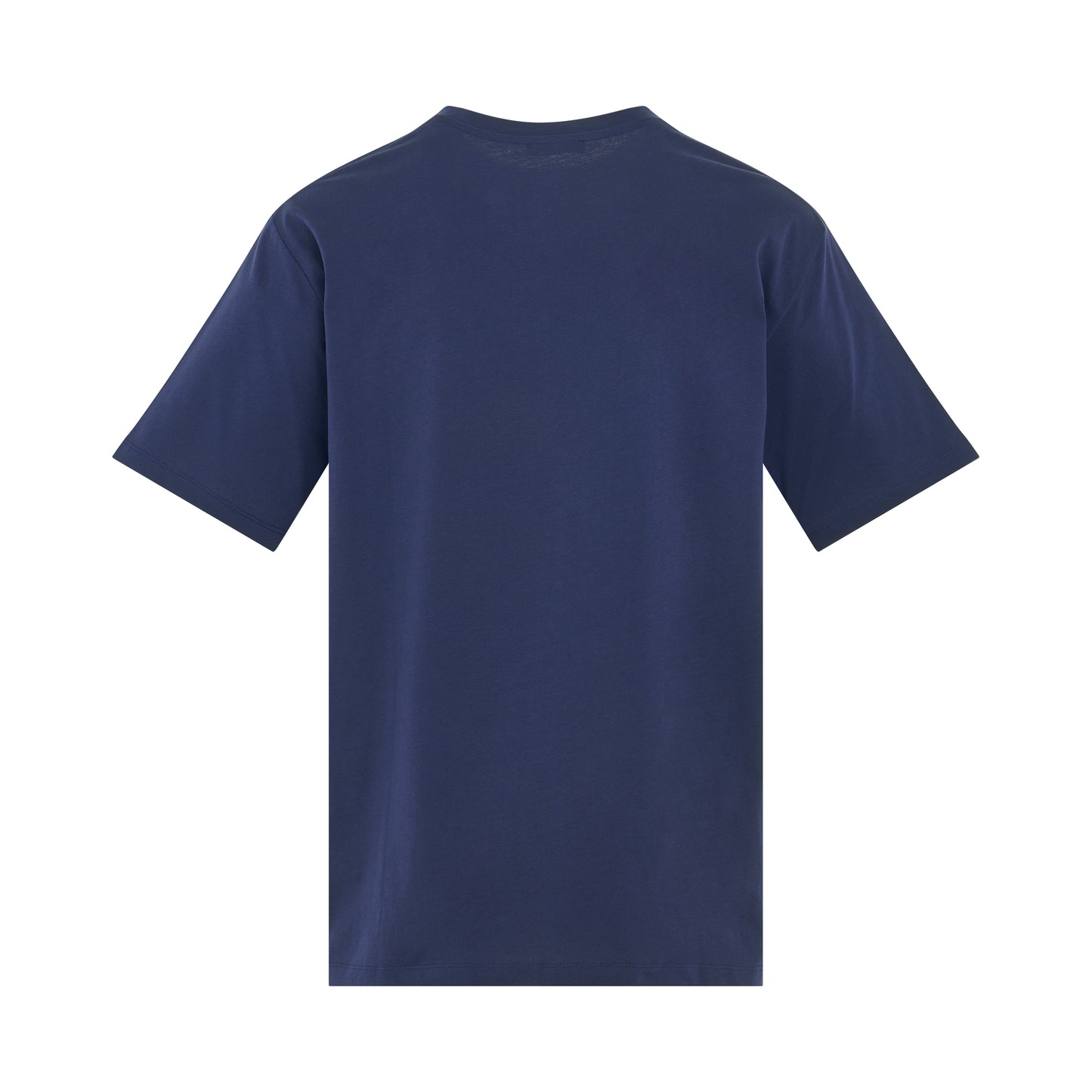 Classic Logo Print T-Shirt in Navy