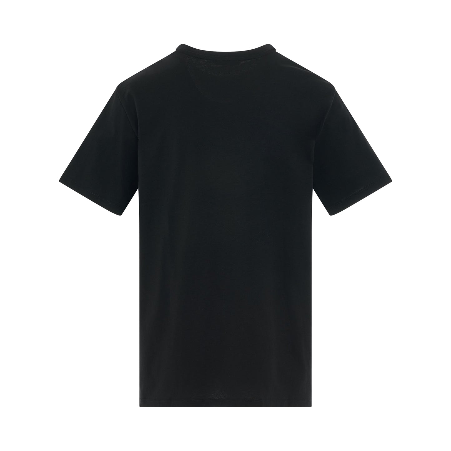 Logo Embossed Reflect T-Shirt in Black