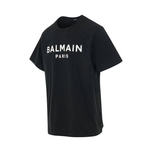 Classic Logo Foil T-Shirt in Black/Silver