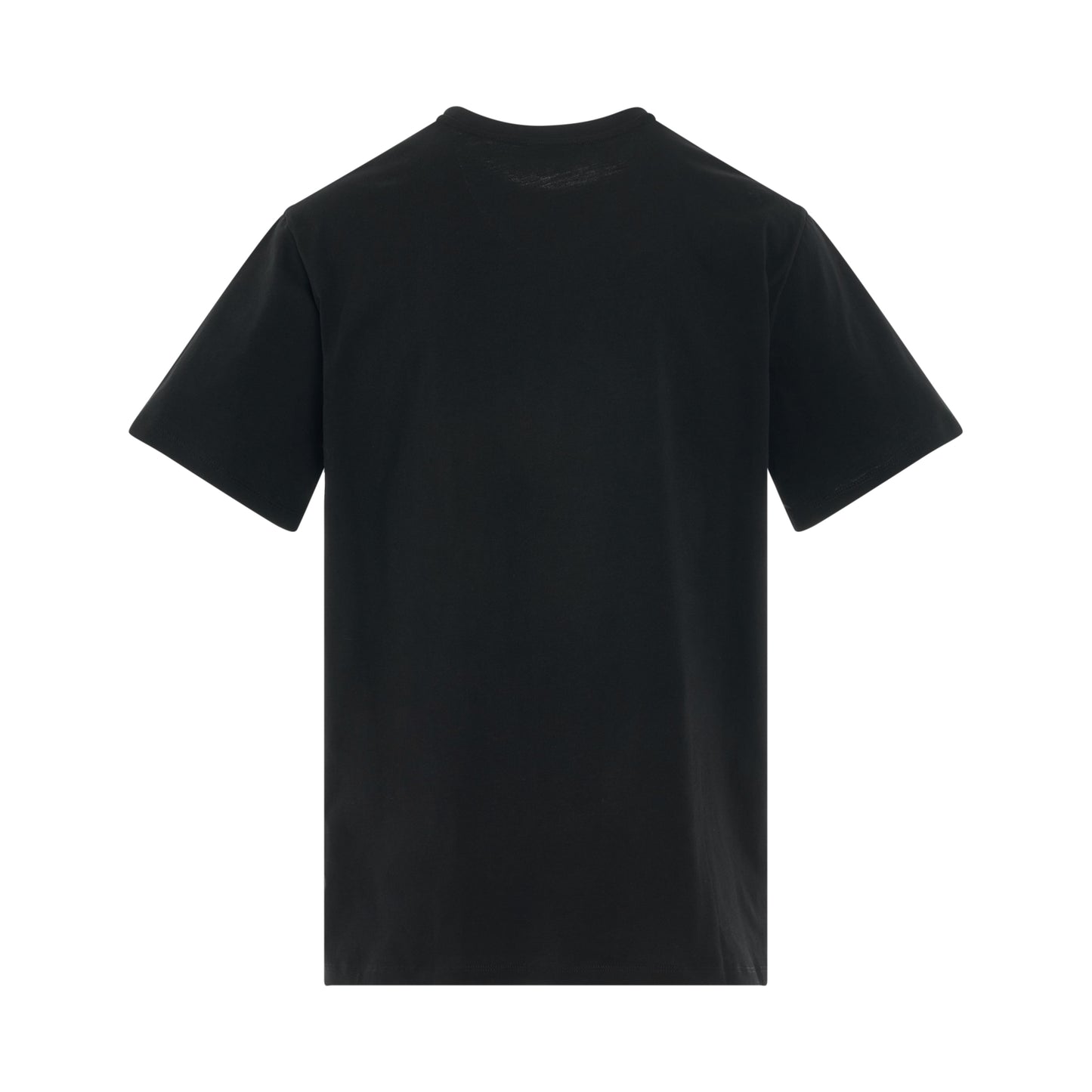 Classic Logo Foil T-Shirt in Black/Silver