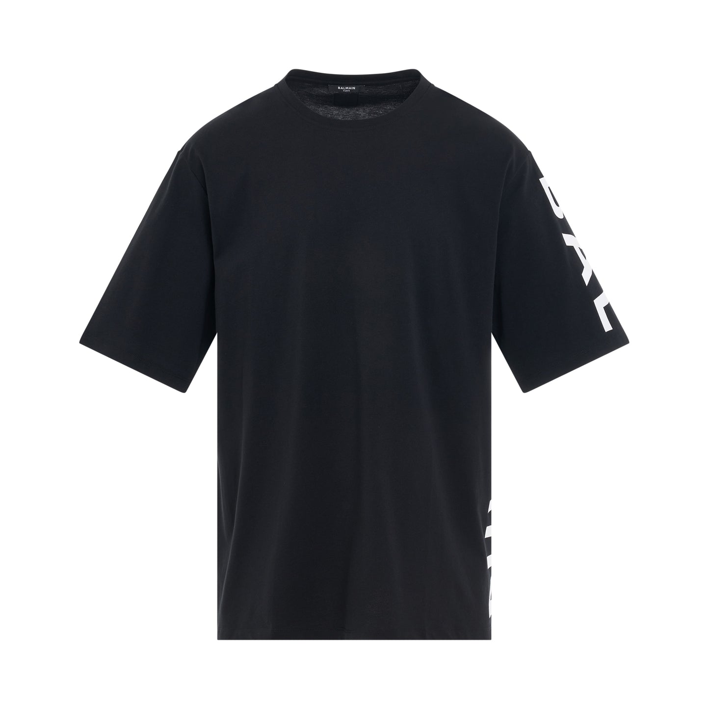 Logo Side Oversize T-Shirt n Black