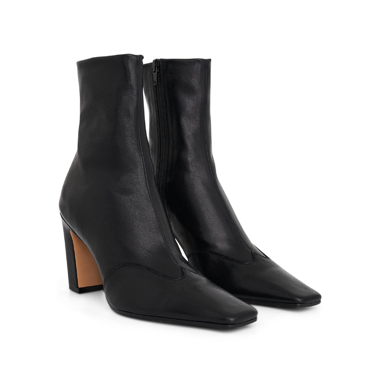 Dallas Ankle Stretch Boots in Black