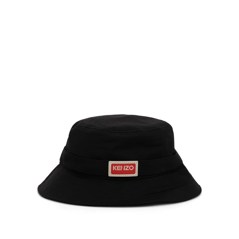 Jungle Bucket Hat in Black