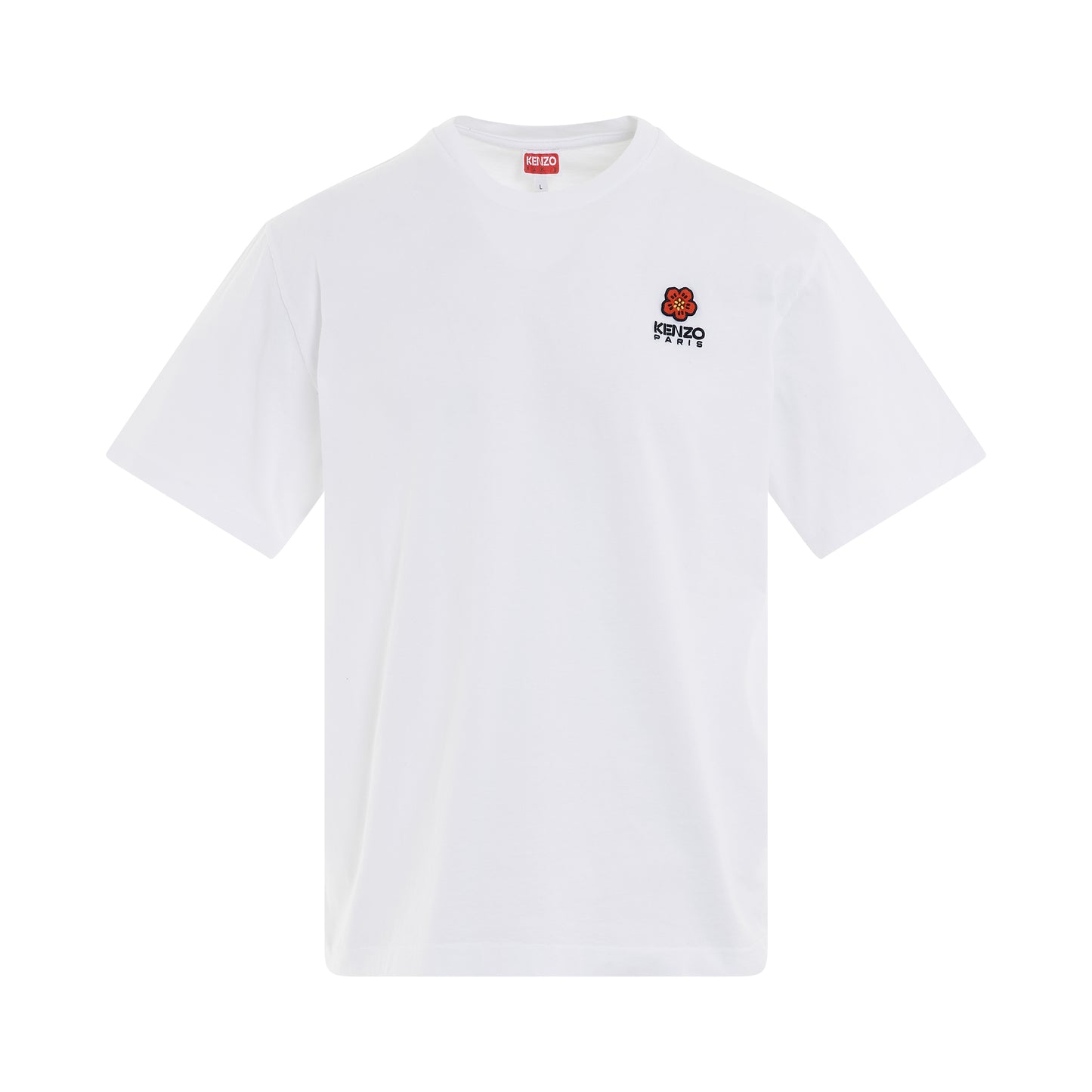 Boke Flower Crest T-Shirt in White