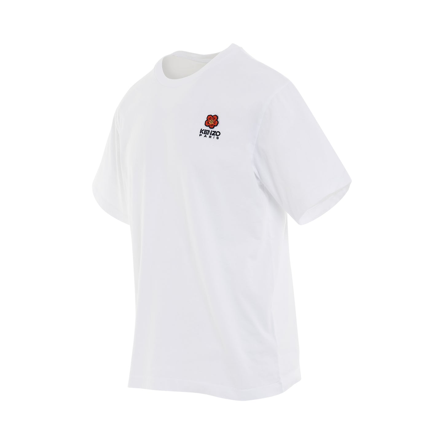 Boke Flower Crest T-Shirt in White