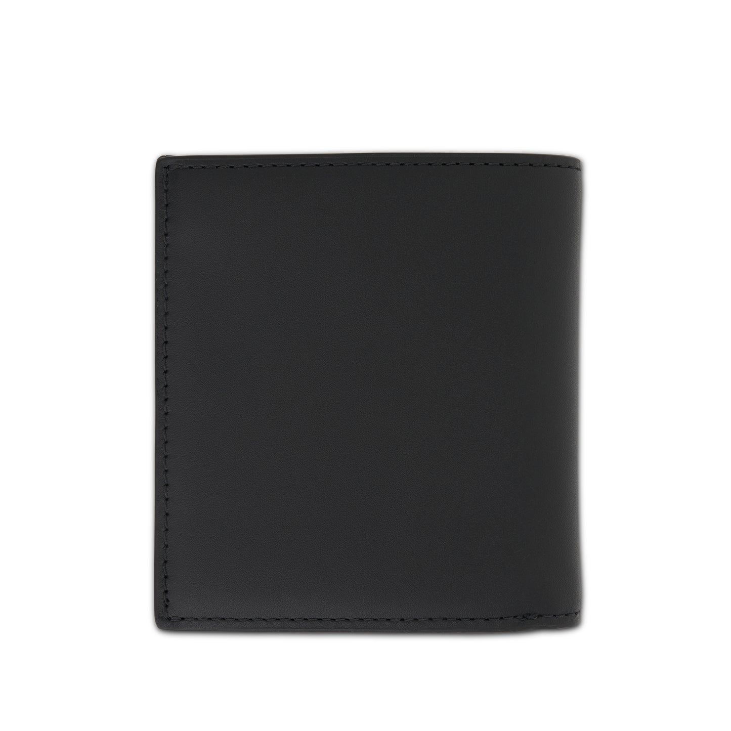 Boke Flower Leather Wallet in Black