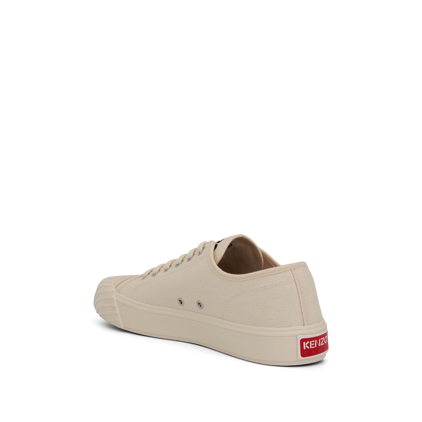 Low Top School Sneaker in Cream