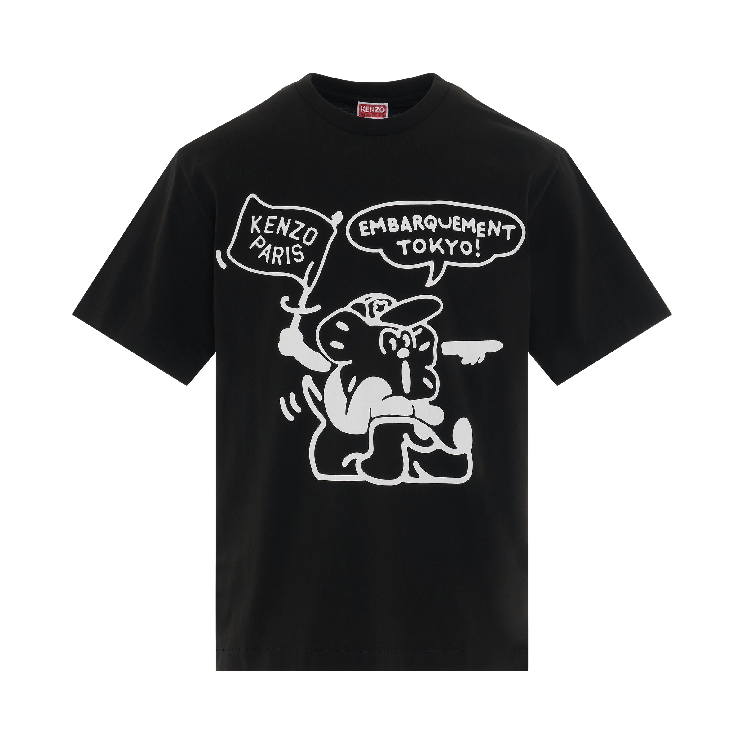 Boke Boy Travels Classic T-Shirt in Black