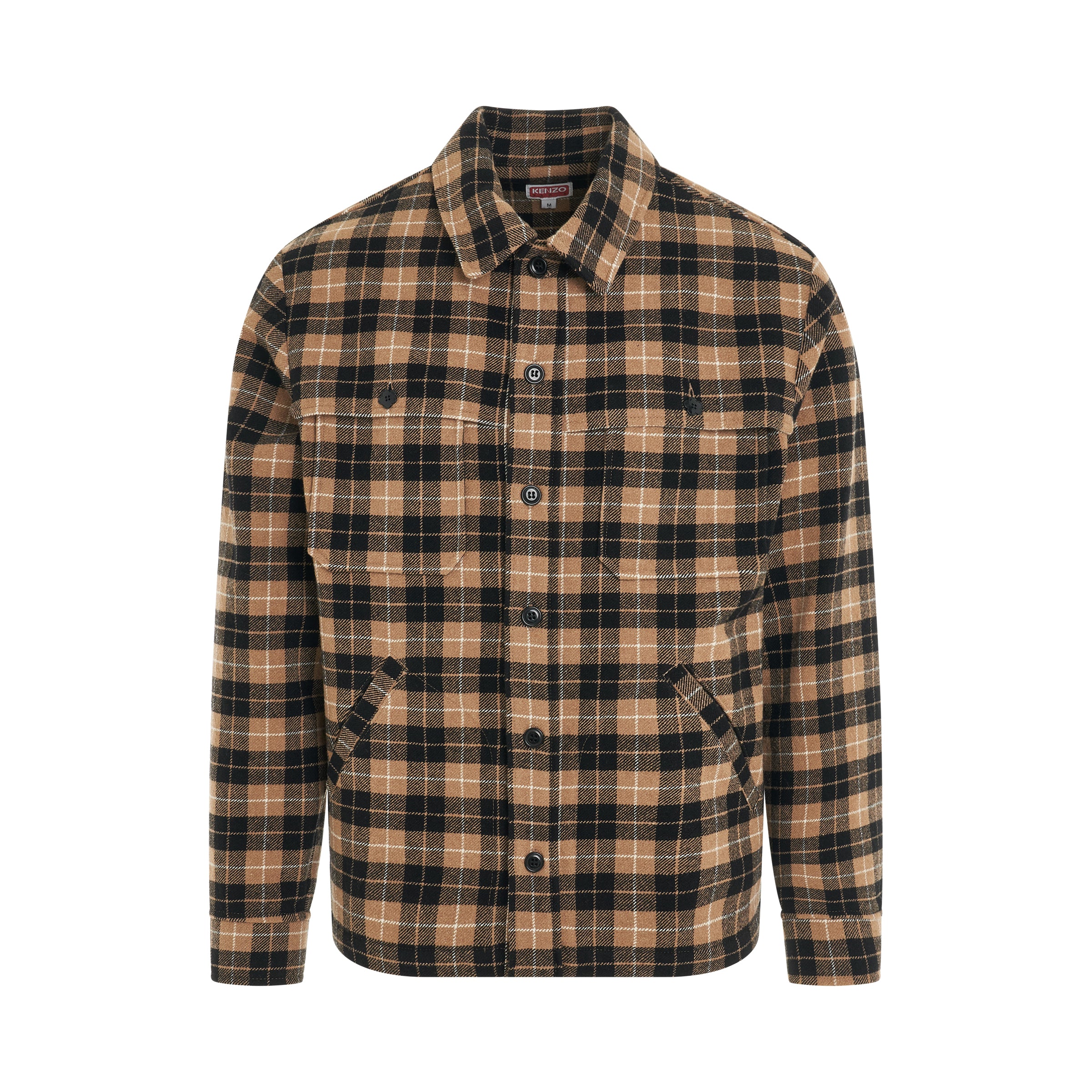 Western Checked Overshirt