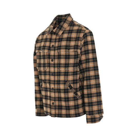 Western Checked Overshirt