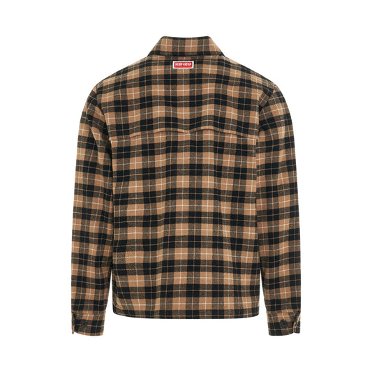 Western Checked Overshirt