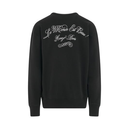 Kenzo Tiger Patch Oversize Sweatshirt