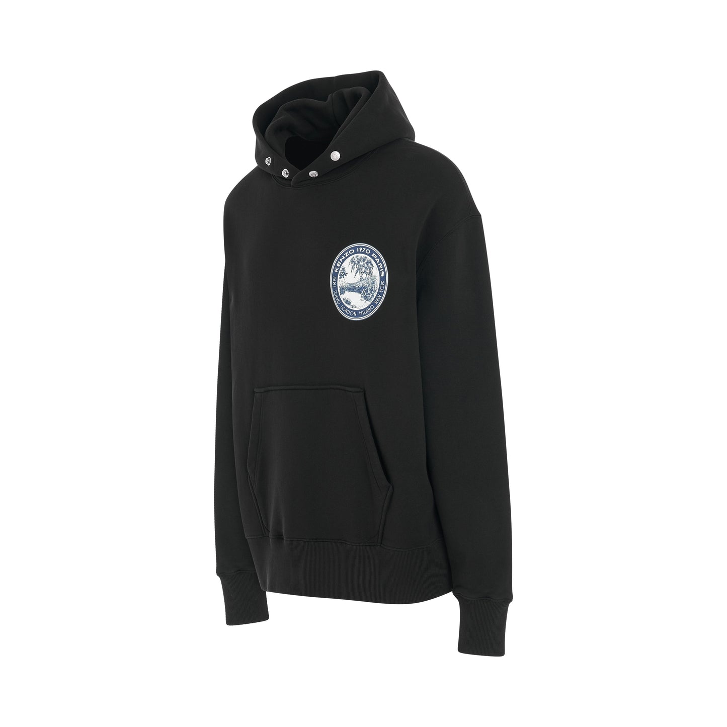 Tiger Patch Oversize Hoodie