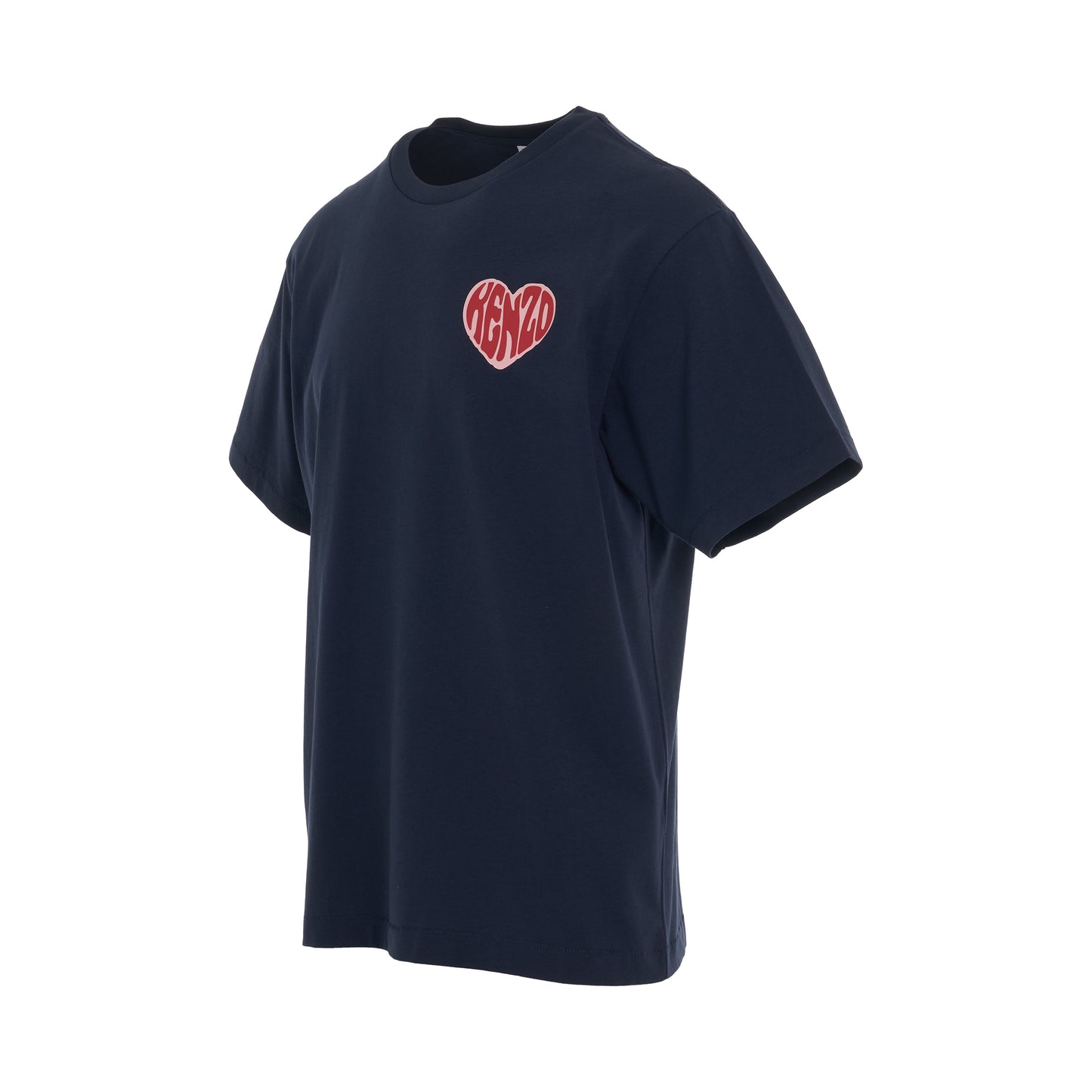 Kenzo Hearts Oversize T-Shirt in Black