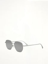 Fendi FE40004U 5517C Metal Sunglasess in Silver/Grey