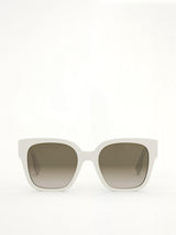 Fendi FE40063I 5425F Acetate Sunglasses in Ivory