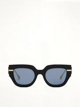 Fendi FE40097I 5101V Acetate Sunglasses in Black