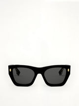 Fendi FE40101F 5301A Acetate Sunglasses in Black