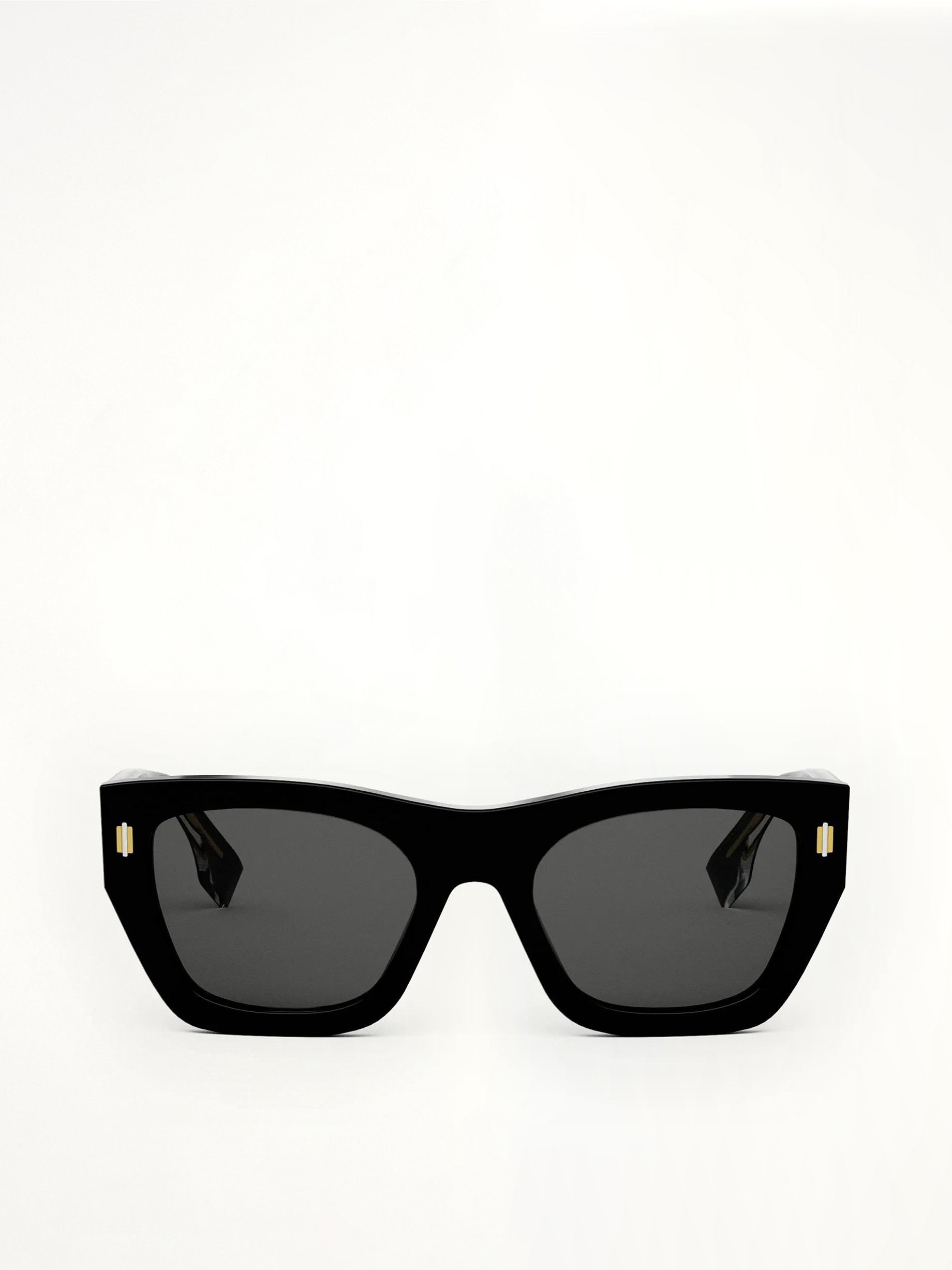 Fendi FE40101F 5301A Acetate Sunglasses in Black