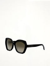 Fendi FE40112F 5801F Acetate Sunglasses in Black