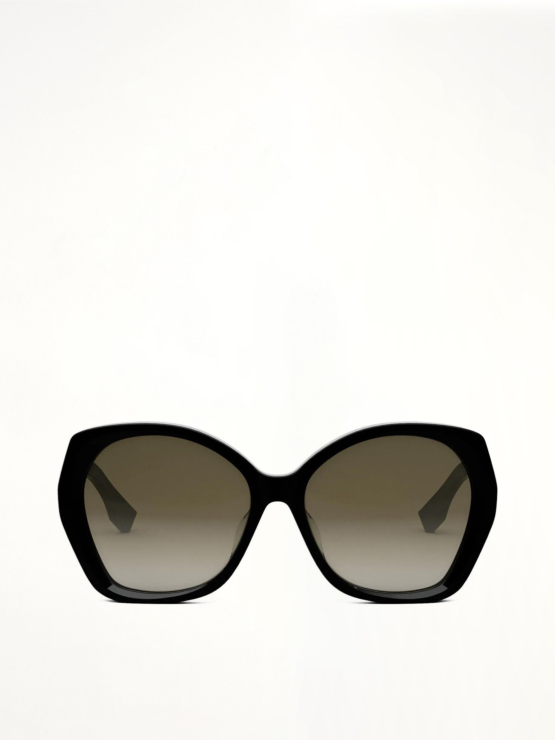 Fendi FE40112F 5801F Acetate Sunglasses in Black