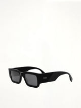 Fendi FE40131I 5101A Acetate Sunglasses in Black/Silver