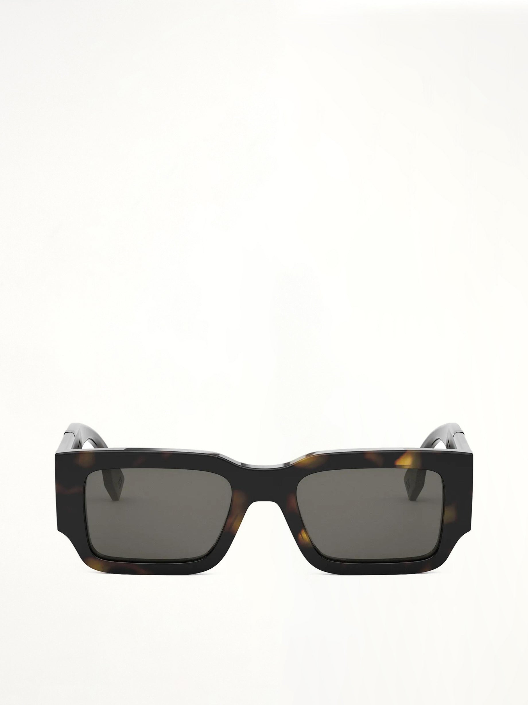 Fendi FE40131I Acetate Sunglasses in Havana Brown