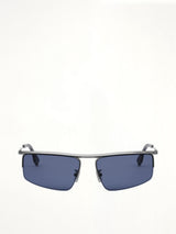 Fendi FE40141U 6012V Metal Sunglasess in Grey/Blue