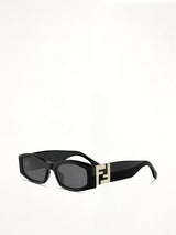 Forever Fendi FE40204I Acetate Sunglass in Black