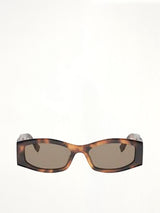 Forever Fendi FE40204I Acetate Sunglass in Yellow