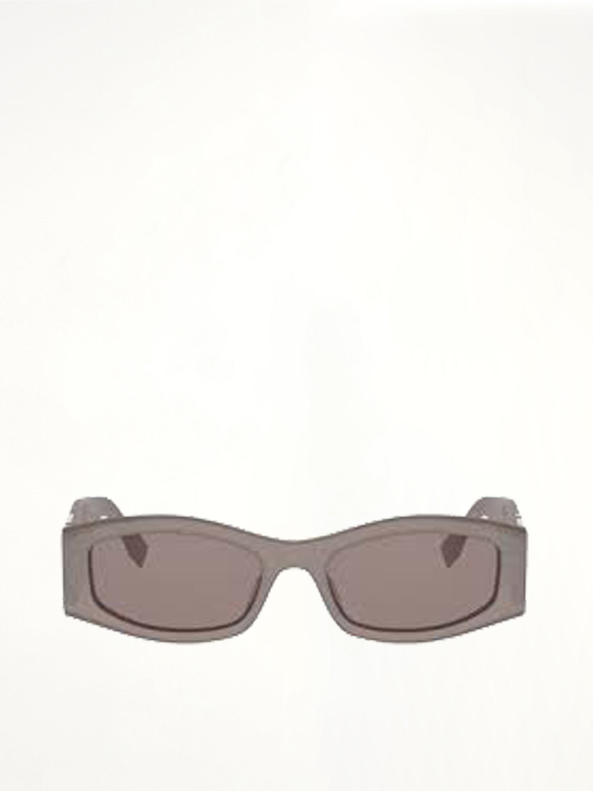 Forever Fendi FE40204I Acetate Sunglass in Brown