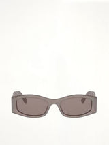 Forever Fendi FE40204I Acetate Sunglass in Brown