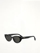 Fendi Lettering FE40209I 5101A Sunglasses in Black