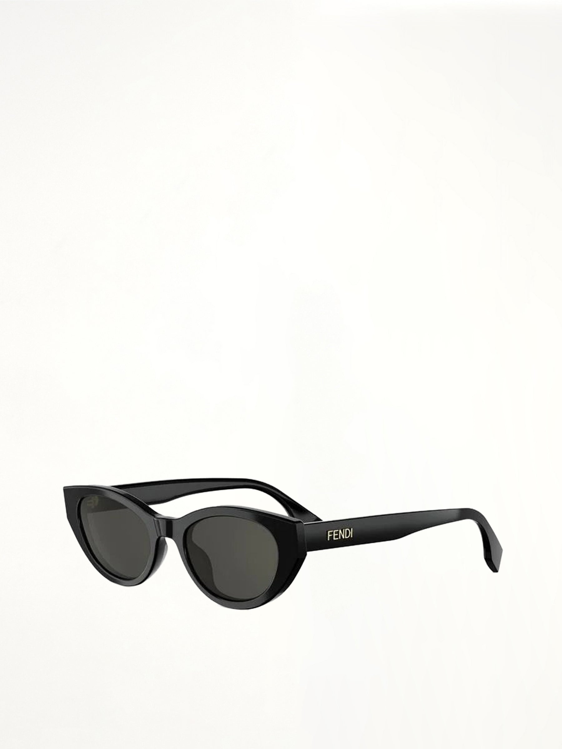 Fendi Lettering FE40209I 5101A Sunglasses in Black