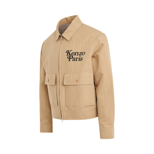 Kenzo By Verdy Short Blouson in Camel