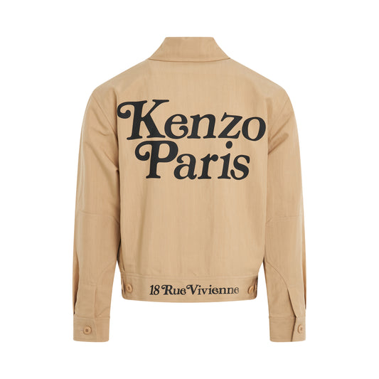 Kenzo By Verdy Short Blouson in Camel