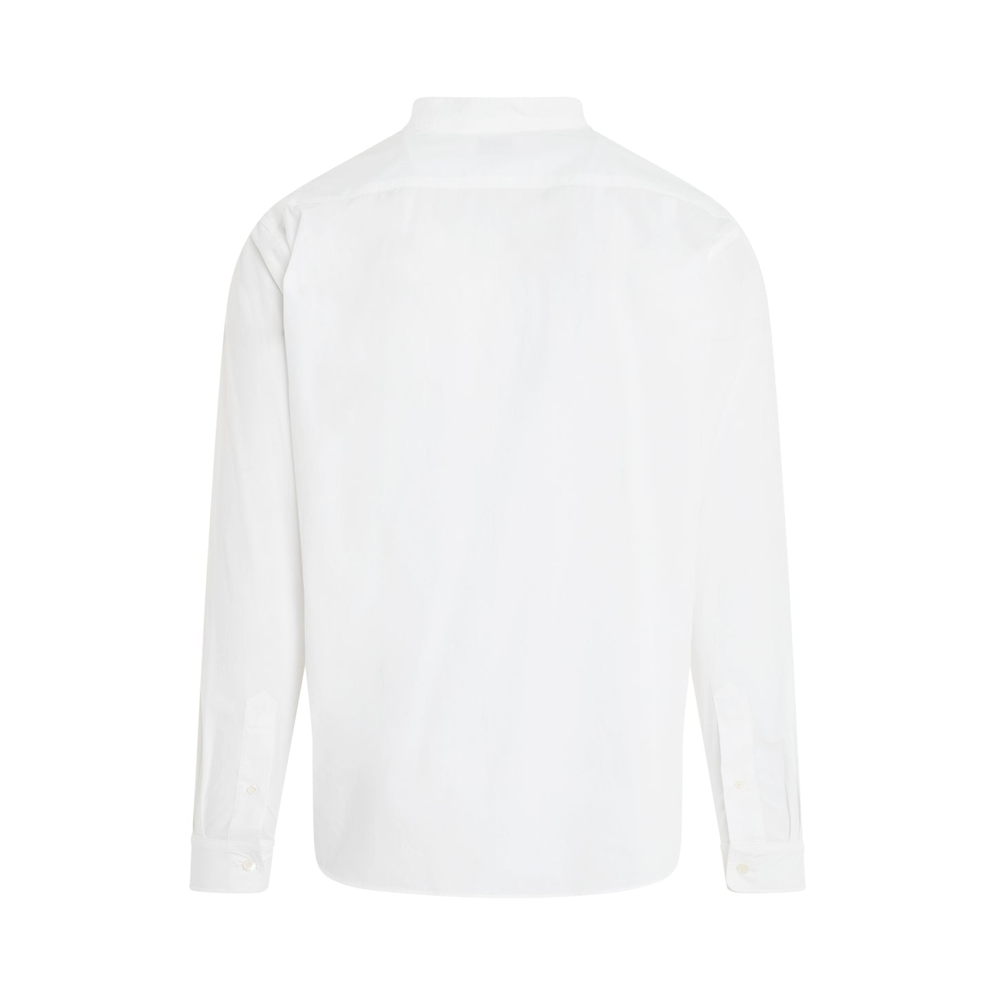 Kenzo Drawn Varsity Dress Shirt in White