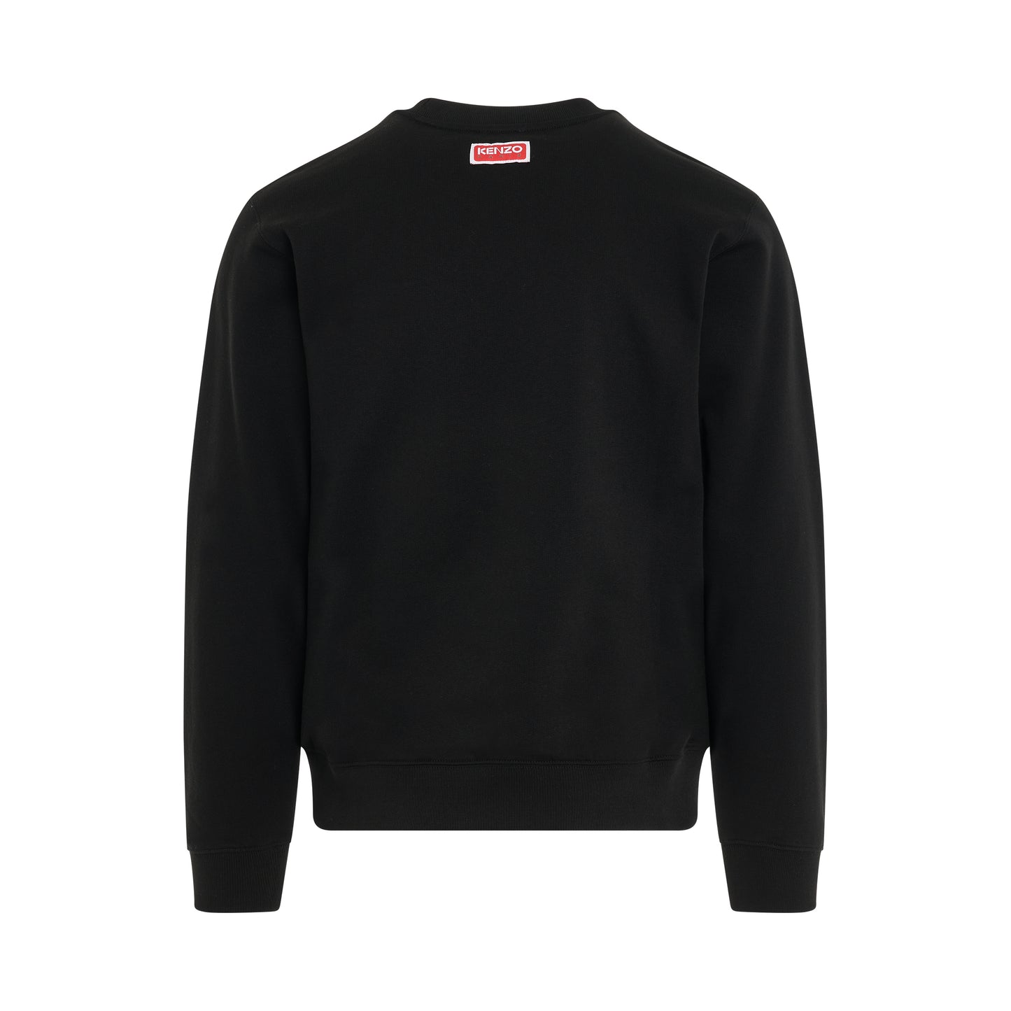 Tiger Varsity Slim Sweatshirt in Black