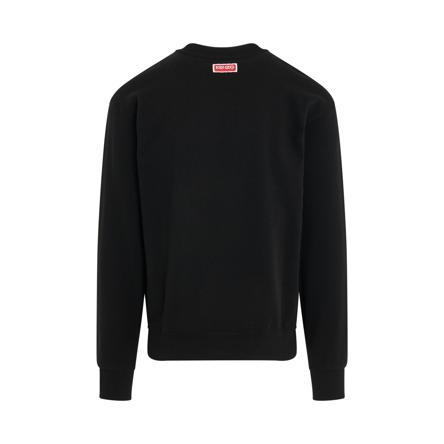 Kenzo Elephant Small Logo Sweatshirt in Black