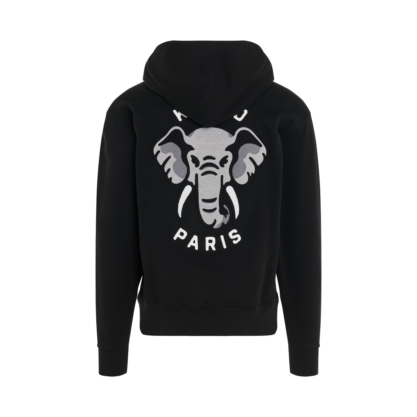 Kenzo Elephant Classic Hoodie in Black