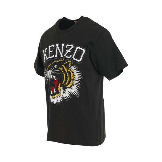 Tiger Varsity Classic T-Shirt in Black