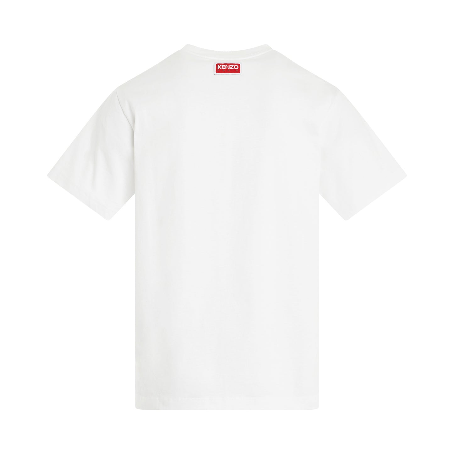 Kenzo Elephant Small Logo T-Shirt in Off White