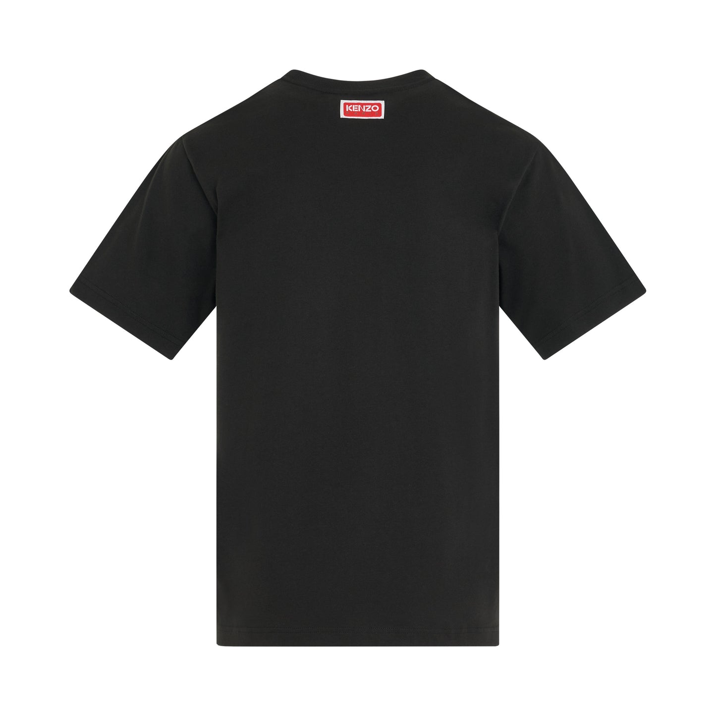 Kenzo Elephant Small Logo T-Shirt in Black