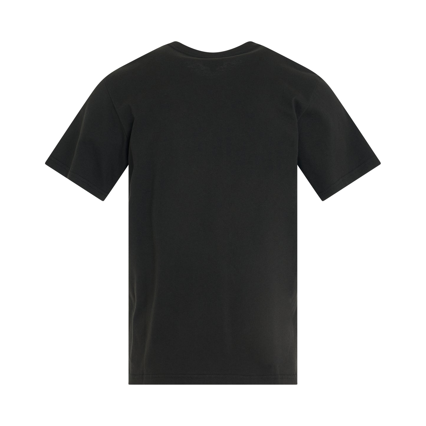 Drawn Varsity Slim T-Shirt in Black