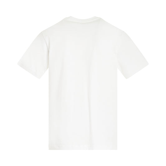 Drawn Varsity Classic T-Shirt in Off White