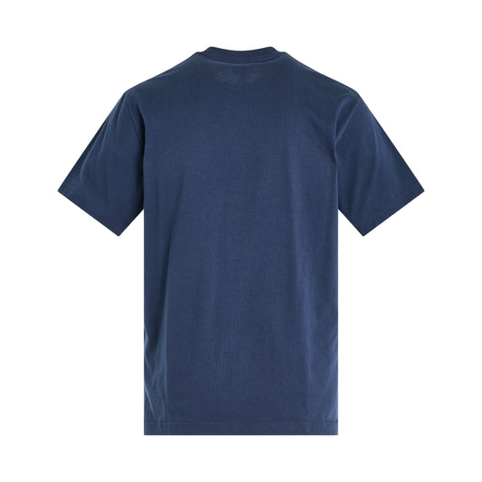 Drawn Varsity Classic T-Shirt in Midnight Blue