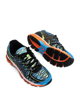 Kenzo x ASICS Gel Kayano 20 in Blue/Green Top View | KENZO