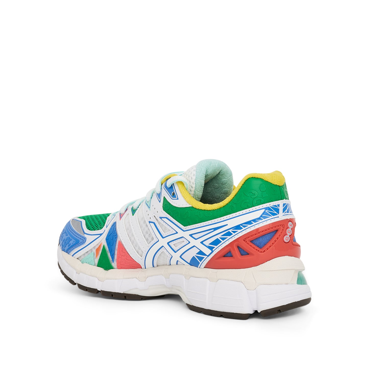 Kenzo x ASICS Gel Kayano 20 in White/Yellow