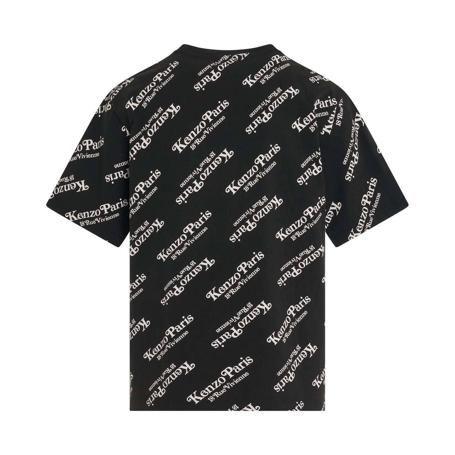 Kenzo By Verdy All-Over Logo T-Shirt in Black