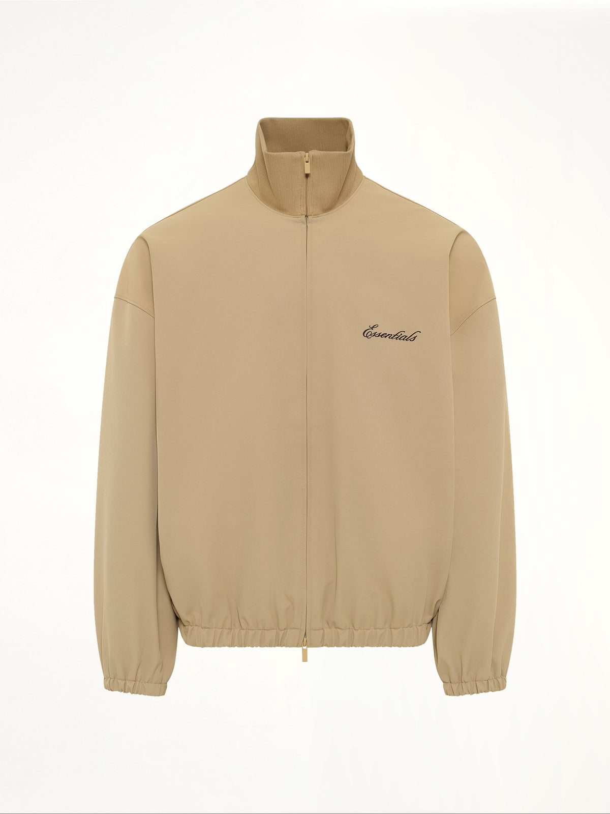 Signature Full Zip Track Jacket in Dune